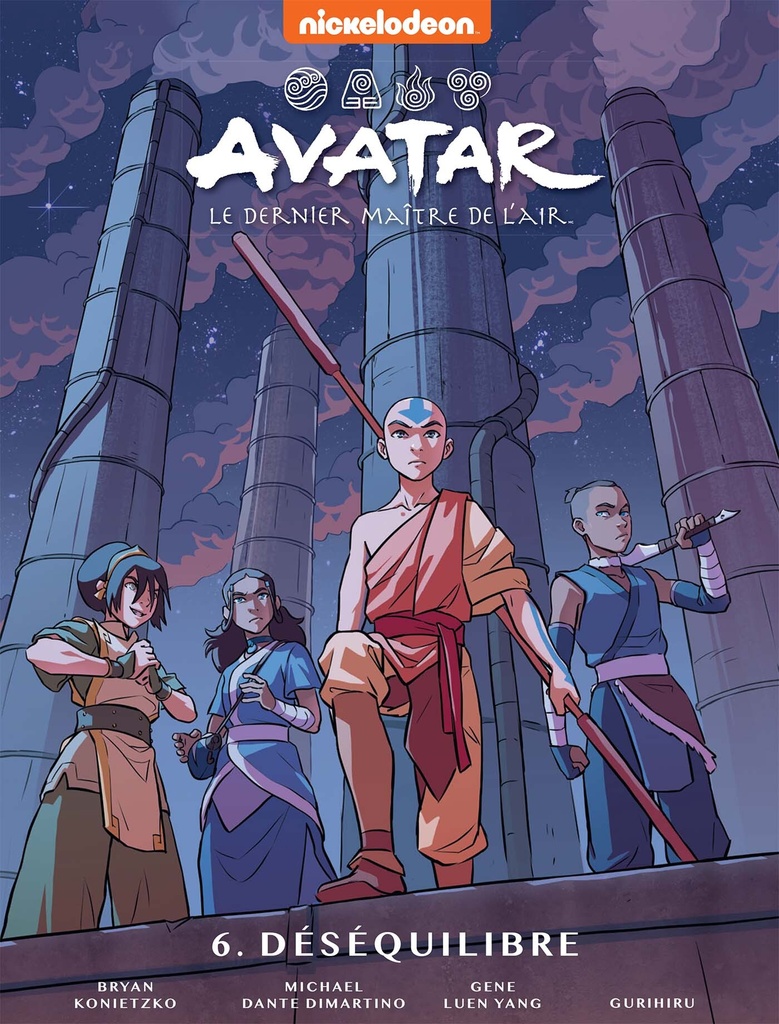 [9782017252429] Avatar, le dernier maître de l'air Tome 6 - Le déséquilibre