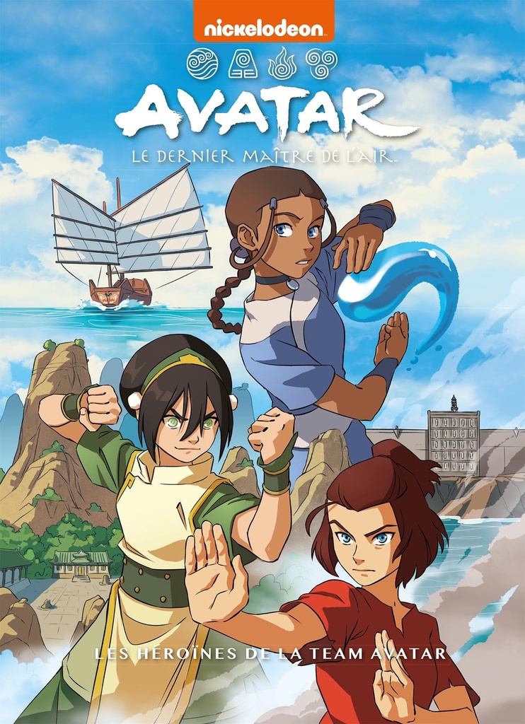 [9782017252542] Avatar, le dernier maître de l'air - Les héroïnes de la team Avatar