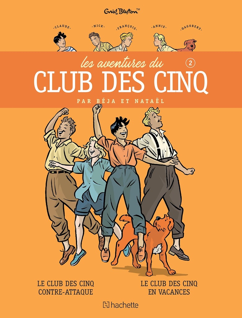 [9782017252580] LES AVENTURES DU CLUB DES CINQ TOME 2 - Nouvelle édition
