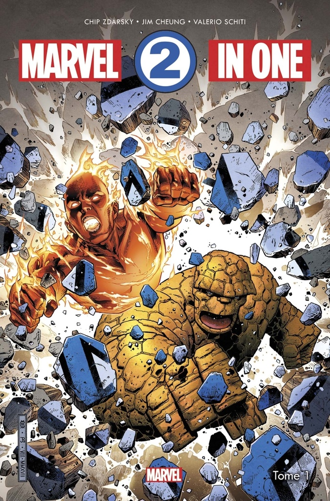 [9782809474657] Marvel 2-in-One T01 - La Chose et La Torche Humaine