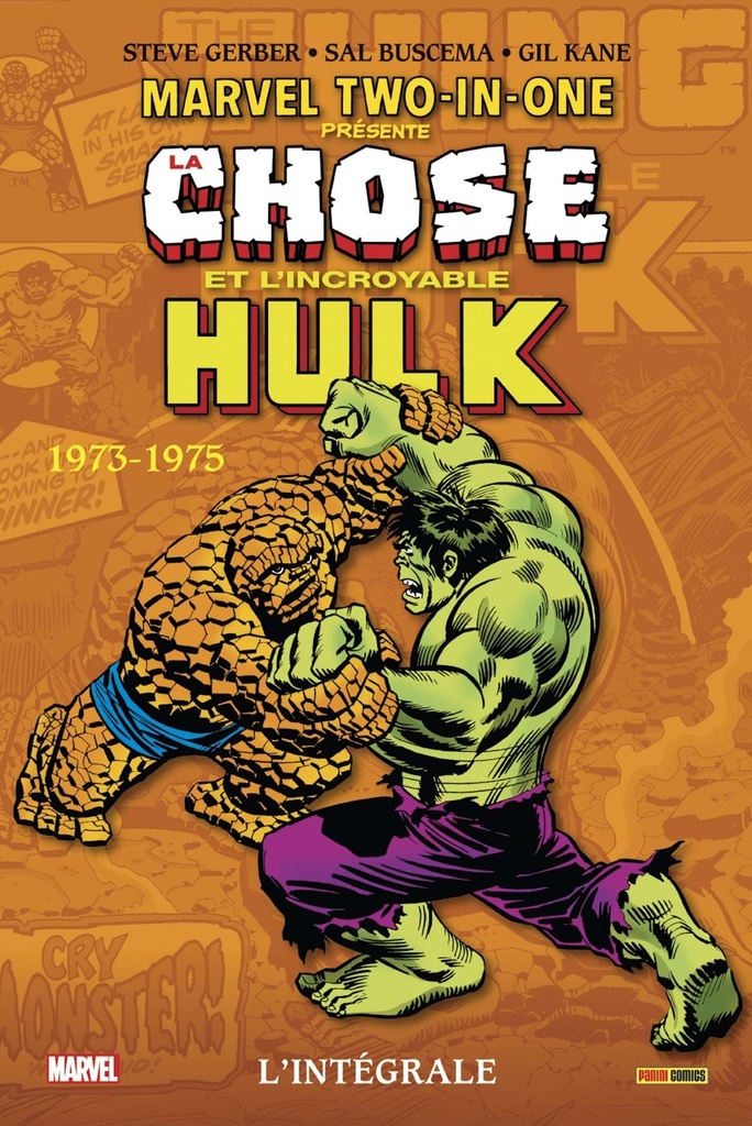 [9782809483611] Marvel Two-in-one: L'intégrale 1973-1975 (T01)
