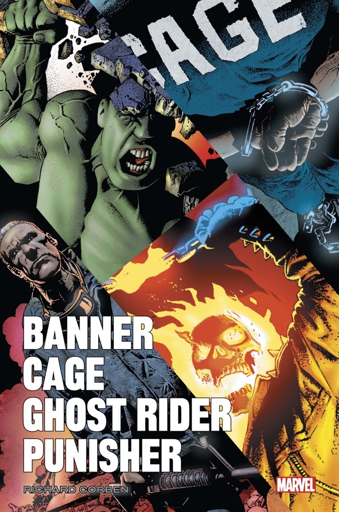 [9782809476248] Banner/Cage/Punisher par Richard Corben