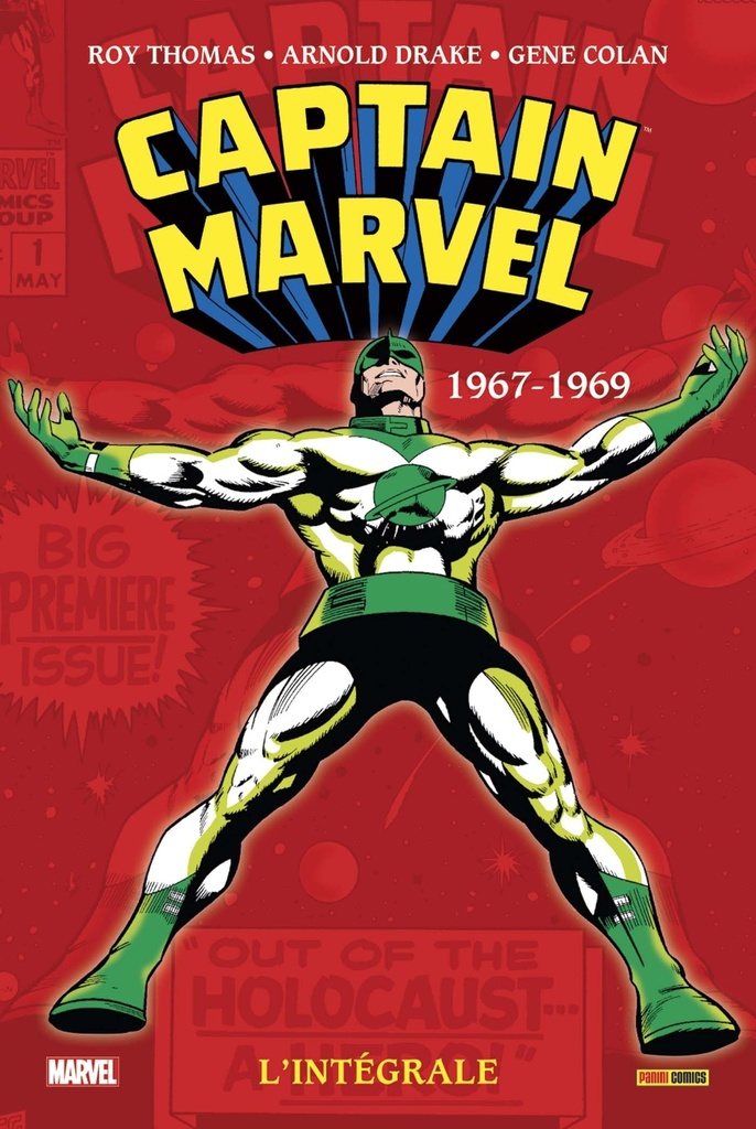 [9782809476262] Captain Marvel: L'intégrale 1967-1969 (T01)