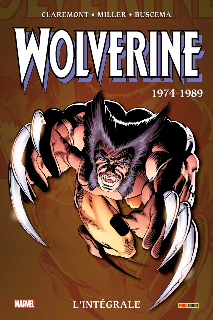 [9782809487121] Wolverine: L'intégrale 1974-1989 (T01)