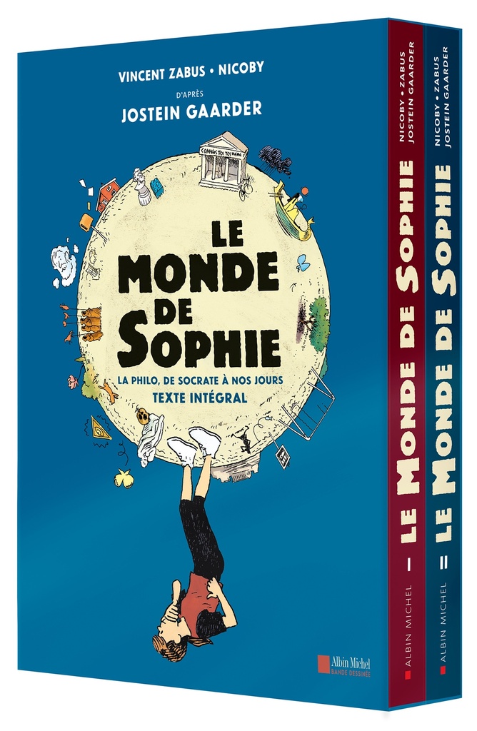 [9782226486479] Coffret "Le Monde de Sophie - tome 1 et 2 " 2 volumes