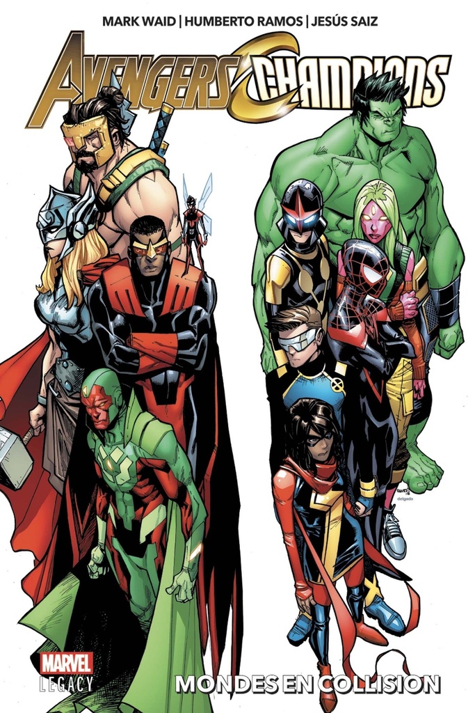 [9782809478327] Avengers/Champions: Mondes en collision