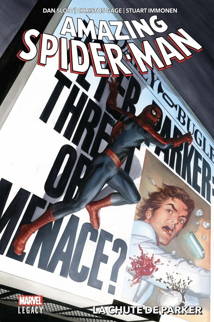 [9782809478334] Amazing Spider-Man T01: La chute de Parker