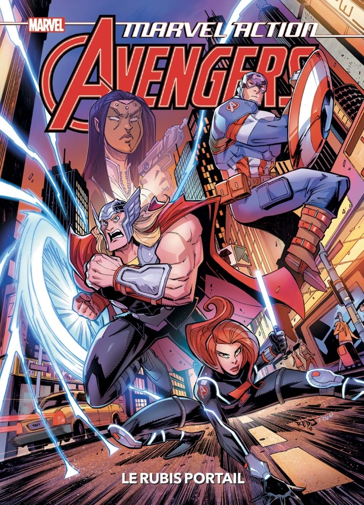 [9782809488319] Marvel Action - Avengers : Le rubis portail