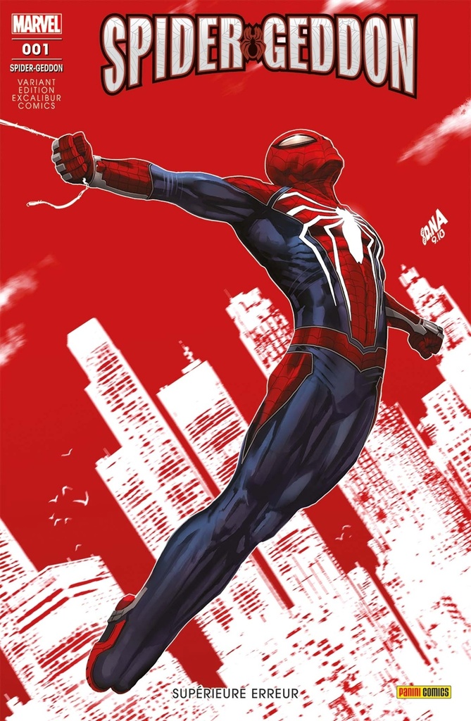 [9782809482126] Spider-Geddon (fresh start) N°1 - Variant Excalibur