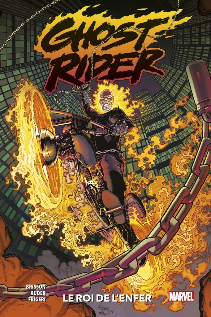 [9782809489545] Ghost Rider T01 : Le roi de l'Enfer