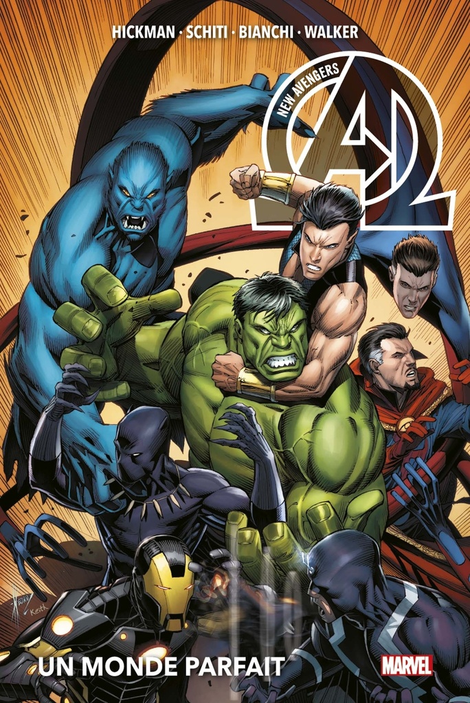 [9782809489606] New Avengers T02 : Un monde parfait