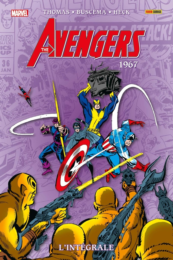 [9782809489996] Avengers: L'intégrale 1967 (T04 Nouvelle édition)