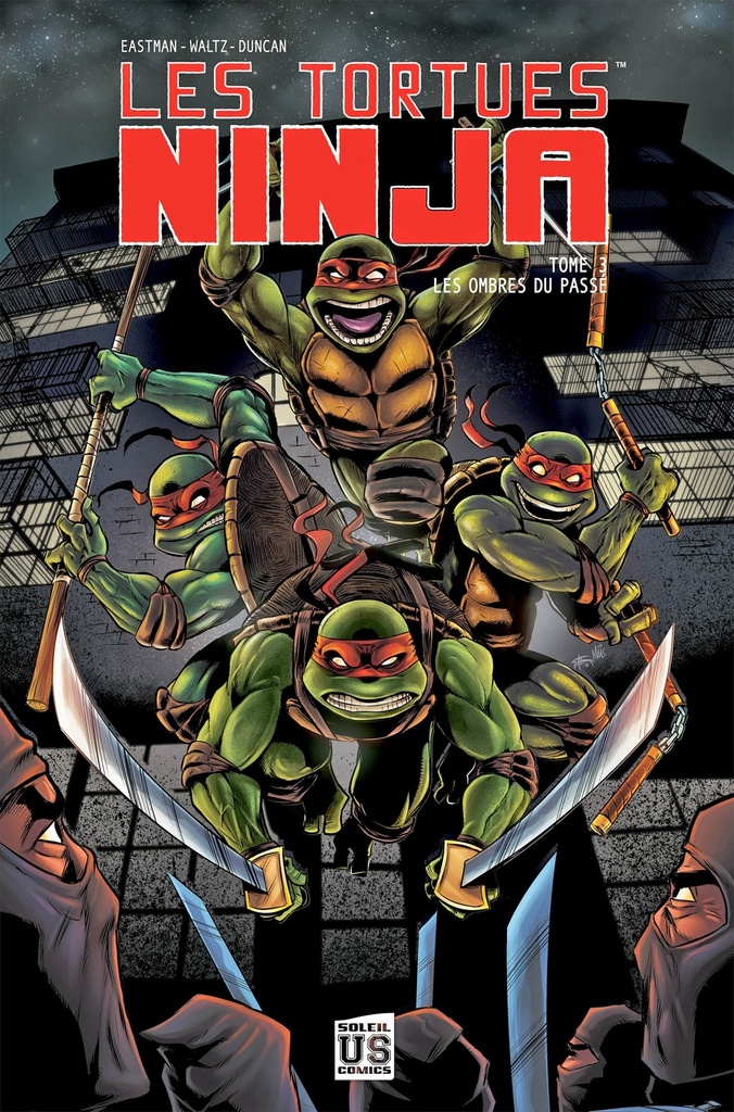 Les Tortues Ninja T03 - Les Ombres du passé
