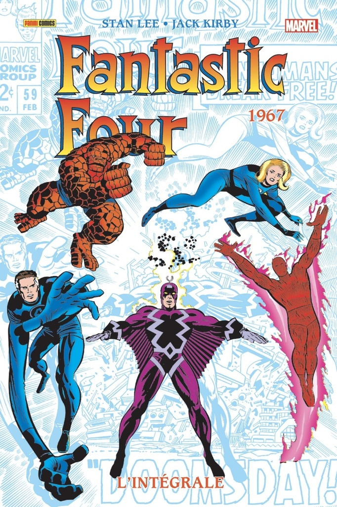 [9782809491883] Fantastic Four: L'intégrale 1967 (T06 Nouvelle édition)