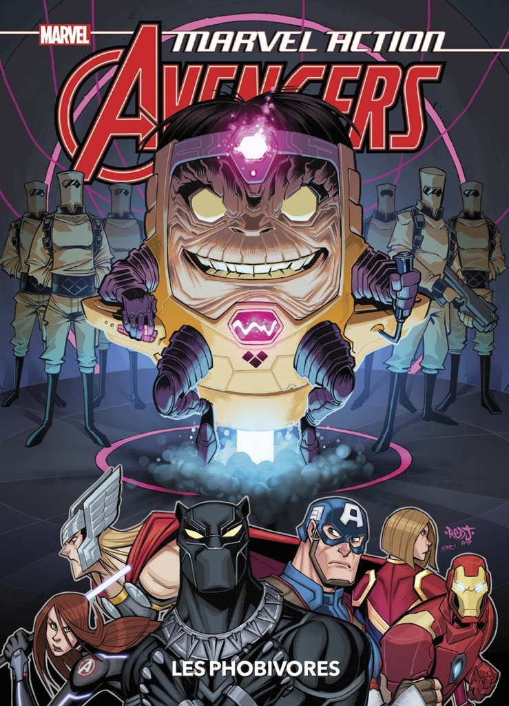[9782809492422] Marvel Action - Avengers : Les phobivores