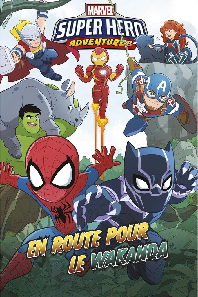 [9782809493146] Marvel Super Hero Adventures : En route pour le Wakanda