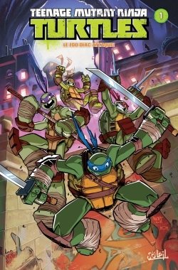 [9782302059535] Teenage Mutant Ninja Turtles - Les Tortues Ninjas T01- Premiers pas