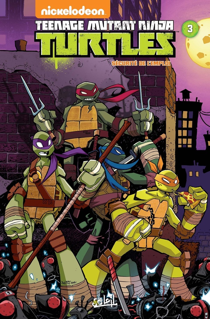 [9782302066397] Teenage Mutant Ninja Turtles - Les Tortues Ninjas T03 - Le Zoo-diac attaque !