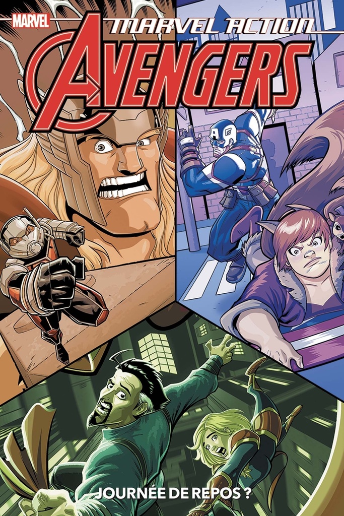 [9791039104449] Marvel Action - Avengers T05 : Journée de repos ?