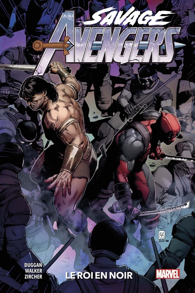 [9791039100892] Savage Avengers T04 : Le roi en noir