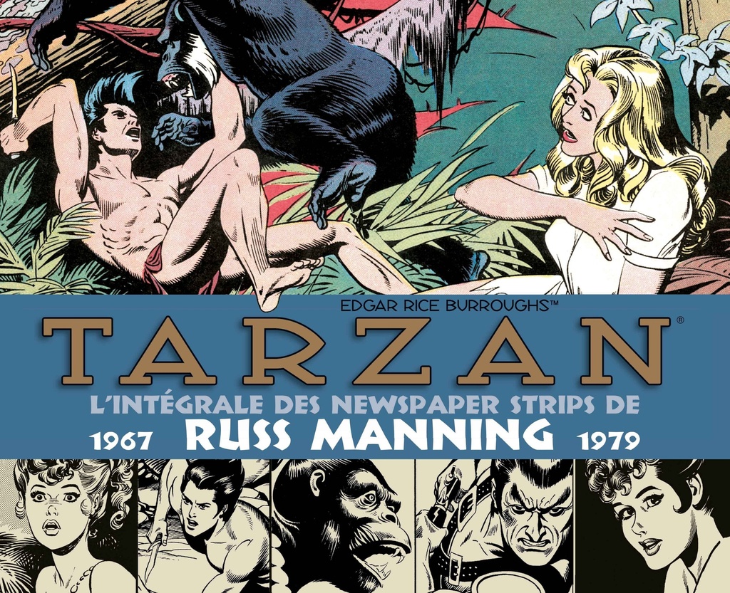 Coffret Tarzan : L'intégrale des newspaper strips 1967-1979