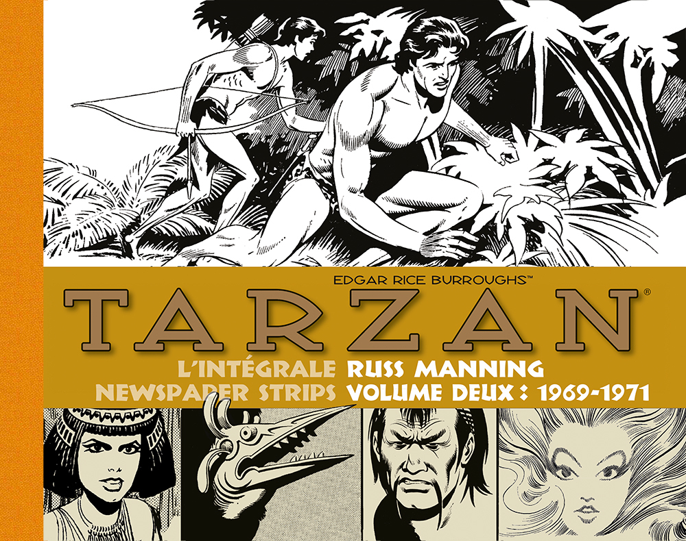 [9782490357109] Tarzan - Intégrale russ manning newspaper strips (volume 2 : 1969-1971)