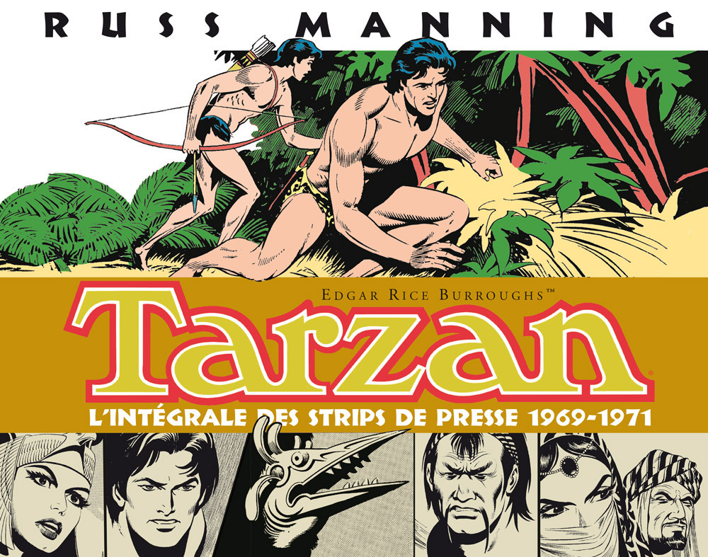 Tarzan (2) : L'intégrale des strips de presse 1969-1971