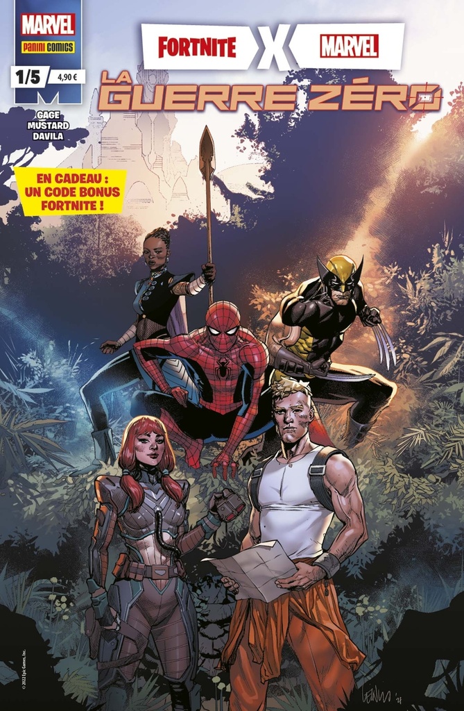 [9791039109512] Fortnite x Marvel : La Guerre zéro N°01