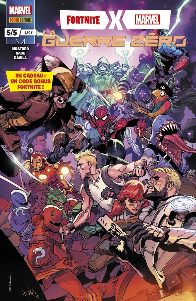 [9791039109796] Fortnite x Marvel : La Guerre zéro N°05