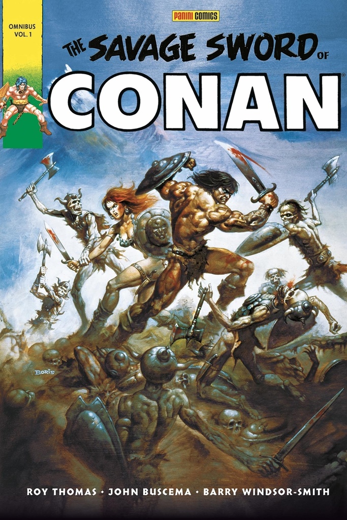 The Savage Sword of Conan : The Original Comics Omnibus T01