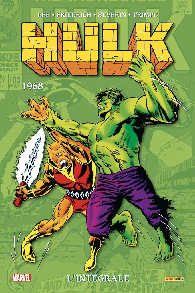 [9791039114585] Hulk : L'intégrale 1968 (T04)