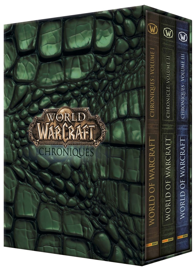 [9791039118194] Coffret World of Warcraft 2023 : Chroniques I, II & III