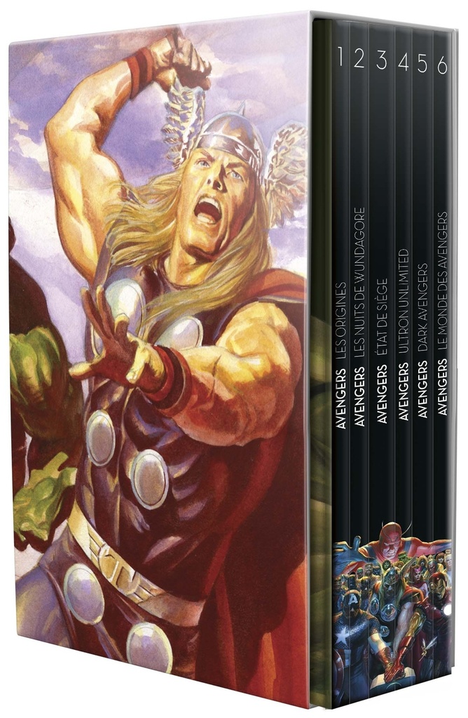 Coffret intégrale La collection Avengers - COMPTE FERME