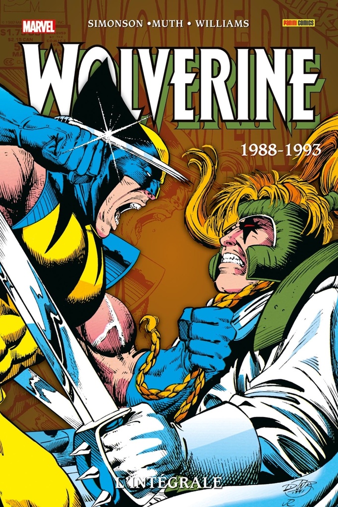 [9791039124607] Wolverine : L'intégrale 1988-1993 (T06)