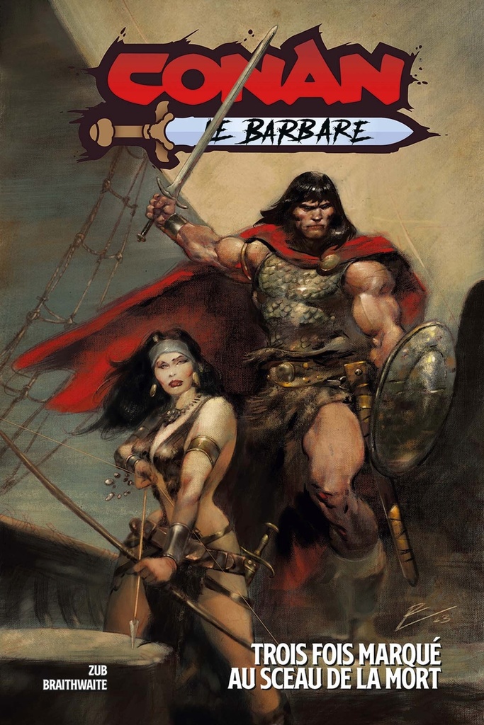 [9791039126267] Conan le Barbare T02 : Trois fois marqué au sceau de la mort