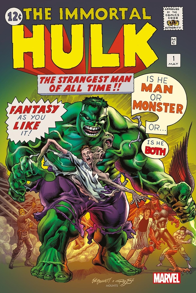 Immortal Hulk T02 (Variant Panini)
