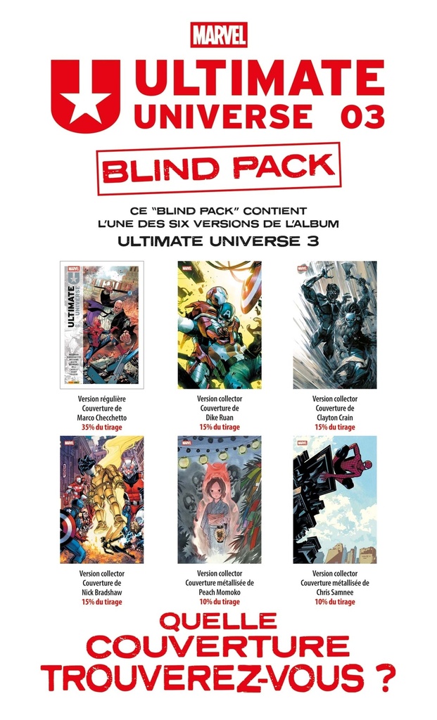 [9791039132770] Ultimate Universe N°03 - Blind pack